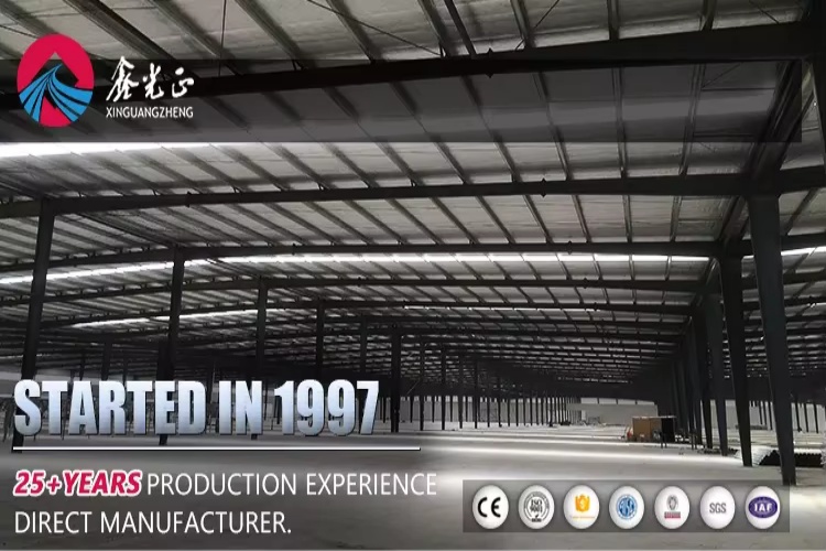 steel structure manufacturer Fabricante de estructura de acero