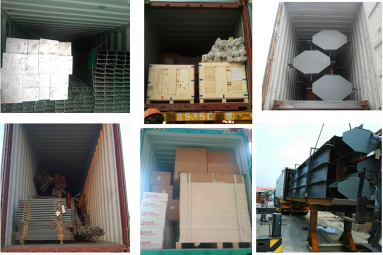 container loading Carga de contenedores