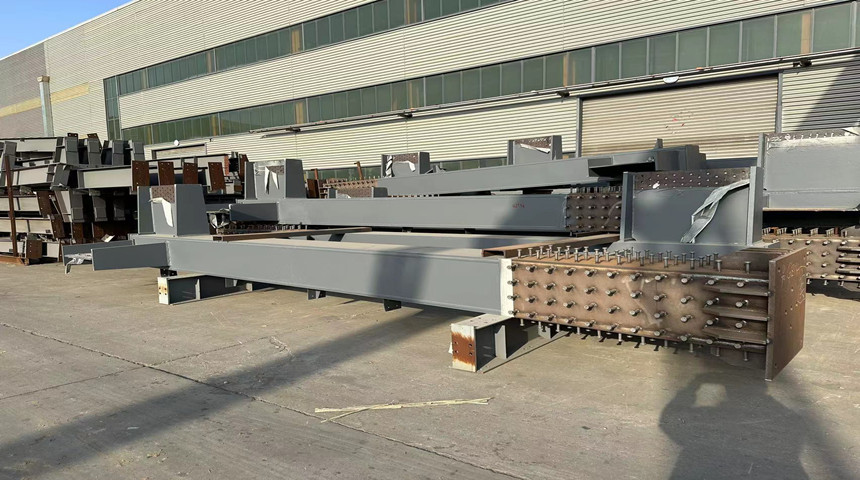 estructura de acero pesado