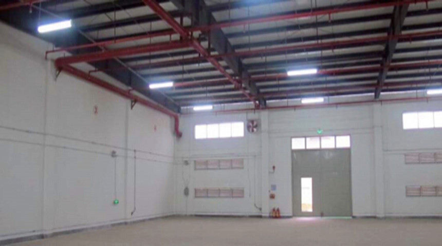 almac&eacute;n de estructura de acero