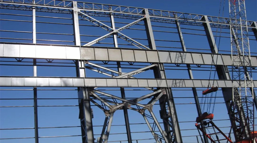 estructura de acero pesado