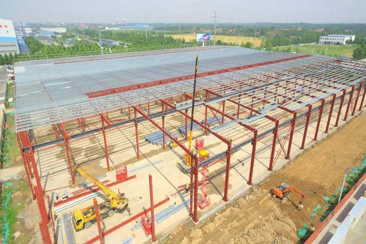 marco de estructura de acero