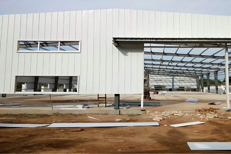 panel s&aacute;ndwich de pared de f&aacute;brica