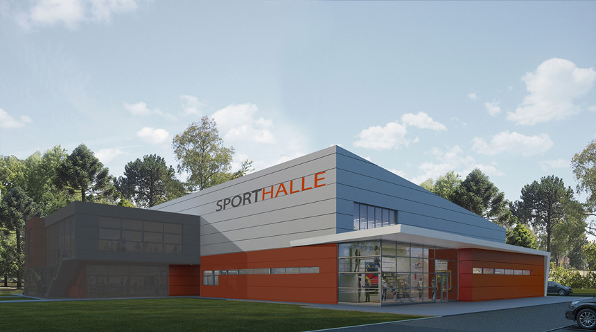 Deporte Halle Gymnasio Construccion en Uruguay