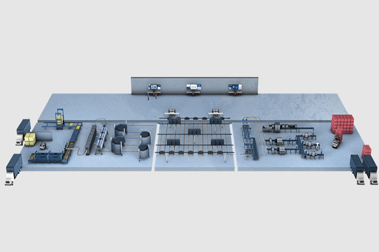 Casa de matadero de pollo