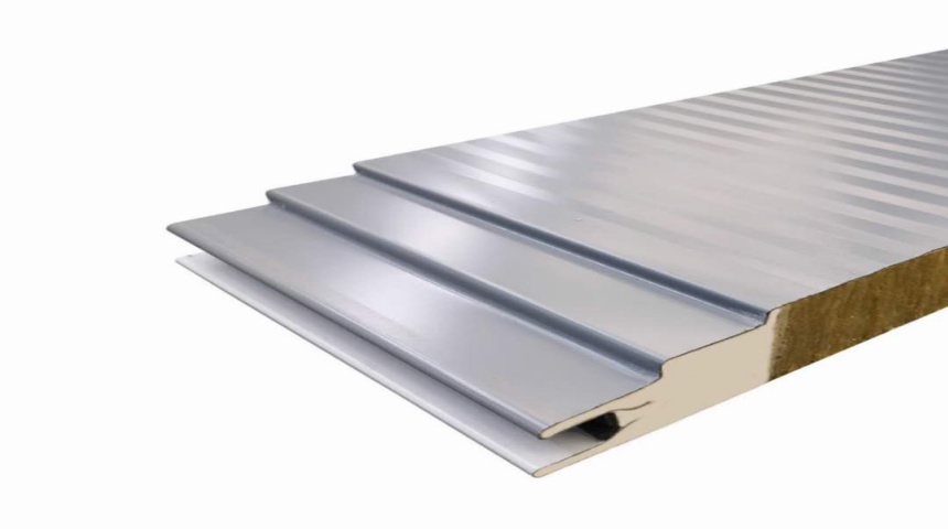 panel de s&aacute;ndwich de metal