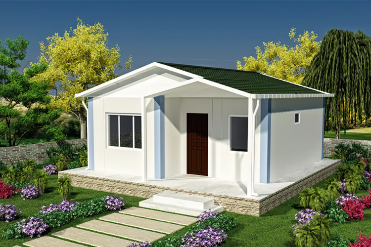 Materiales de construcción de la casa prefabricados de bajo costo para África Home Living Home