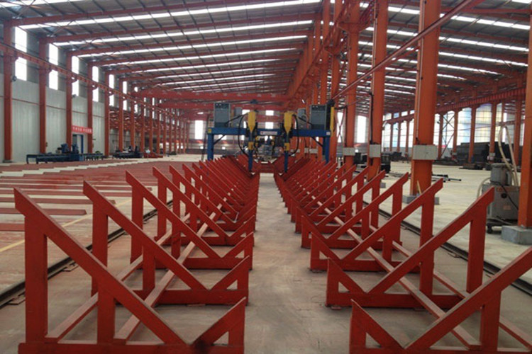 Edificio de estructura de acero industrial para taller de fábrica y almacén de almacenamiento
