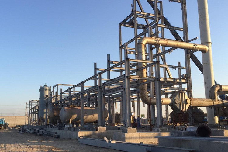 Estructura de truss de tuber&iacute;a