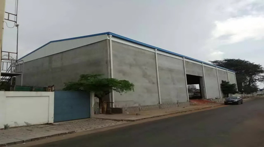 techo de acero ligero