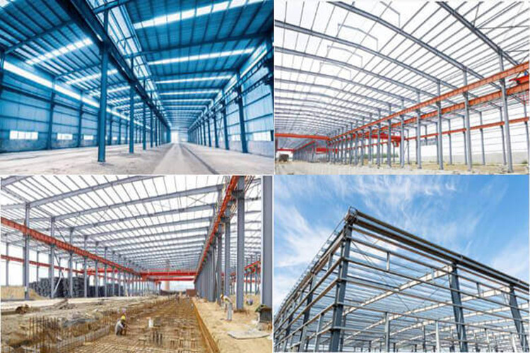 Edificios de estructura de acero para taller prefabricado