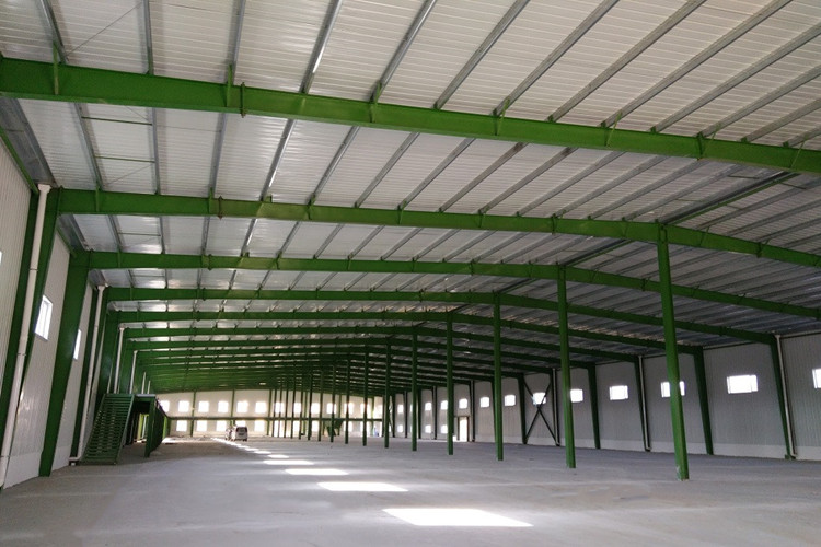 Taller de estructura de acero fabricado para la construcción de parques industriales