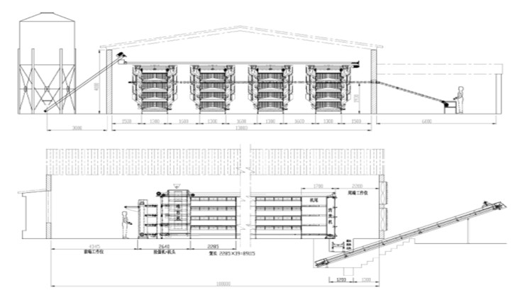 Dise&ntilde;o de la casa de pollo