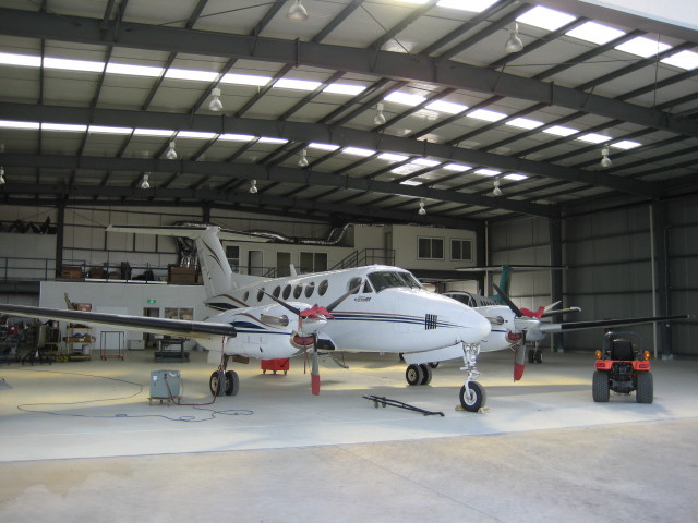 Almacén de acero prefabricado para hangar de aviones con puerta de hangar