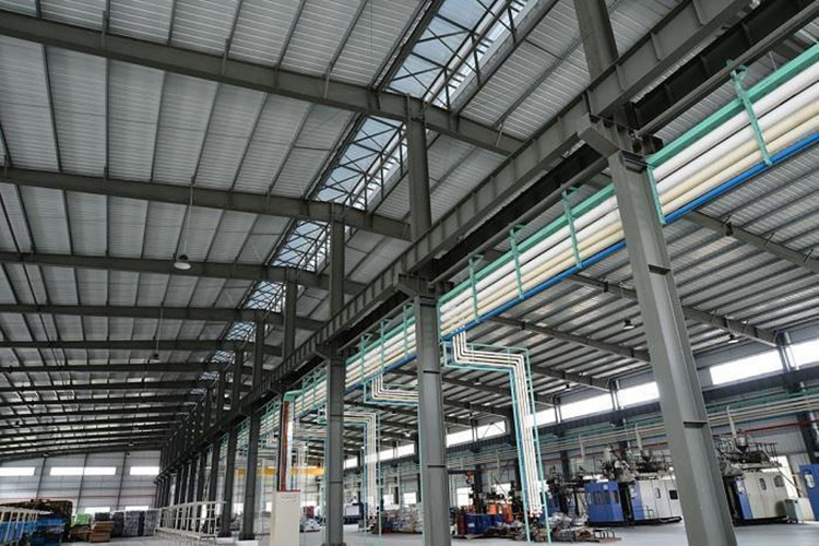 Edificio de diseño de estructura de acero para taller de producción