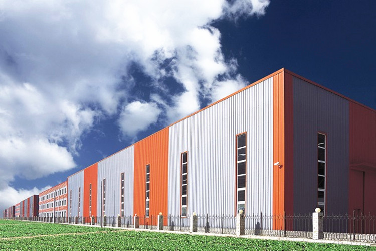 Edificios de acero industriales prefabricados para taller de producción
