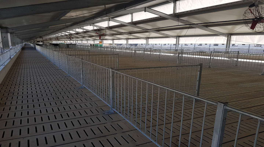 marco de acero galvanizado