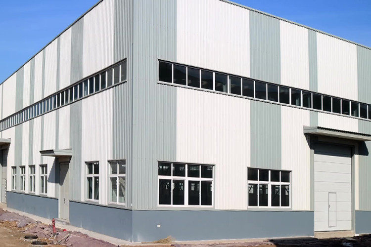 Edificio de estructura de acero prefabricado para la construcción del taller industrial