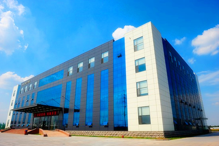 Edificio de pared de cortina de oficina