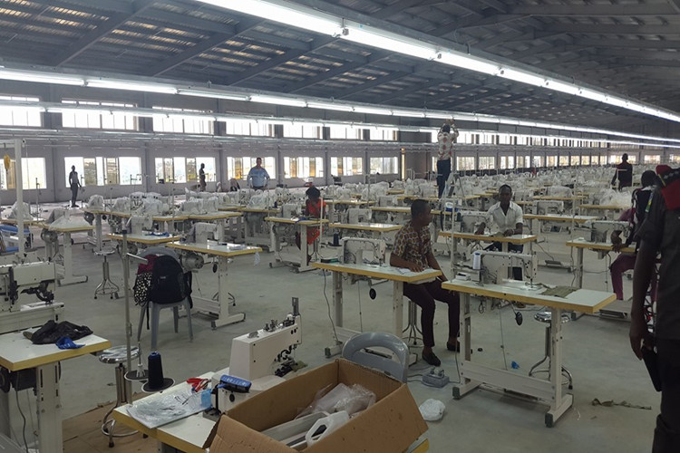 Taller de estructura de acero