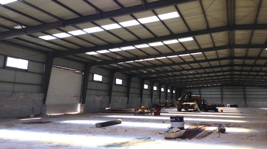 pintura de estructura de acero