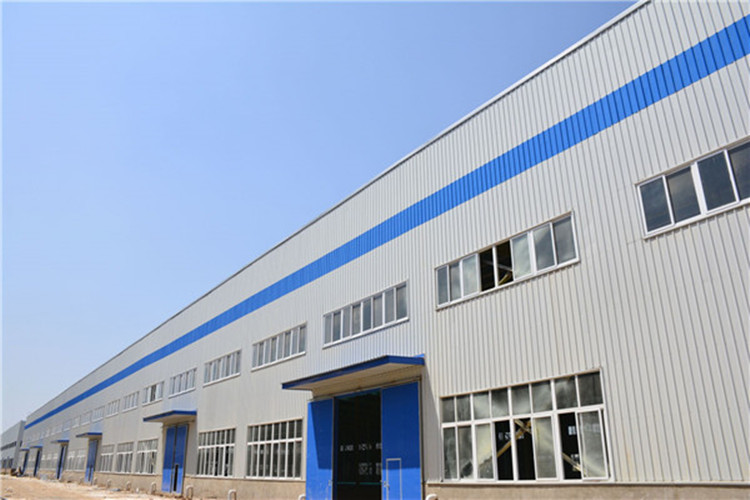 Edificio de estructura de acero industrial fabricado para taller
