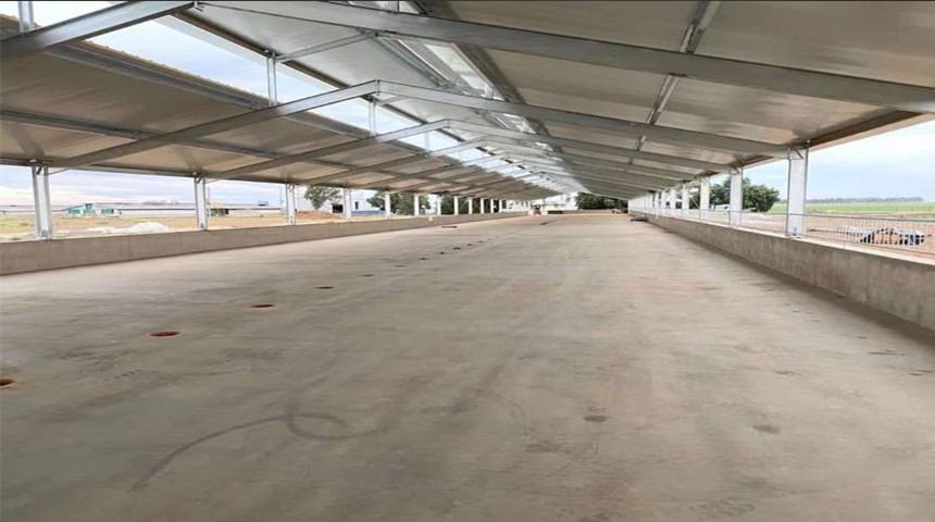 estructura de acero galvanizado