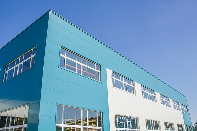 Edificio de panel de s&aacute;ndwiches PU