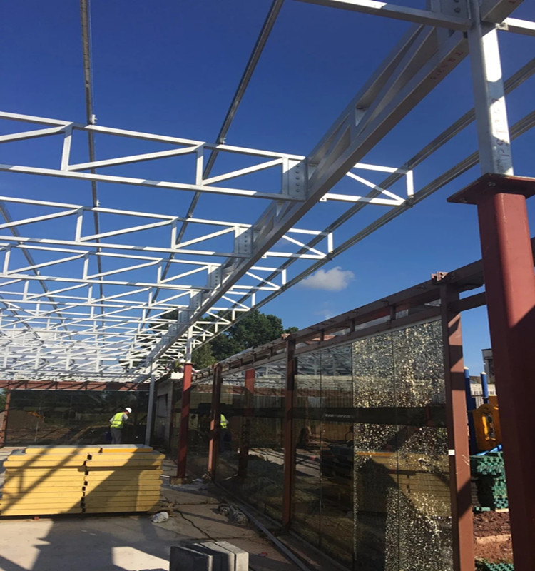 Marco de acero de truss
