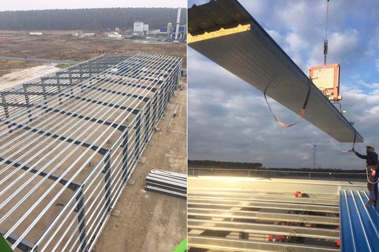 Taller de acero aislado