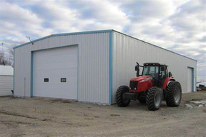 Edificio de estructura de acero agrícola para almacén de almacenamiento agrícola