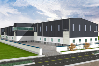 Edificio de estructura de acero de almacén fabricado para el centro de distribución y logística
