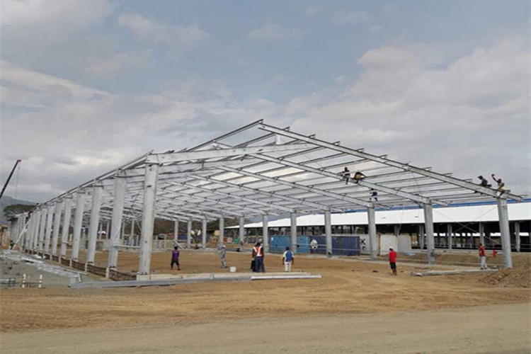 estructura de acero galvanizado