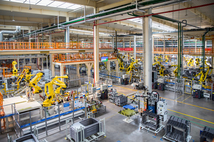 Taller de estructura de acero