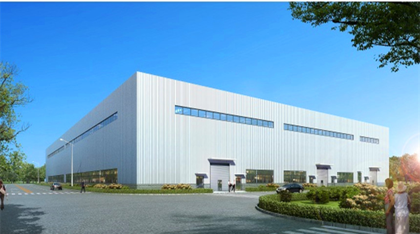 almac&eacute;n de estructura de acero