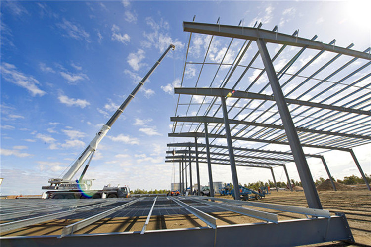 Edificio de estructura de marco de acero para la construcción del taller