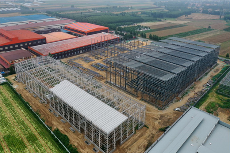 estructura de acero ligero