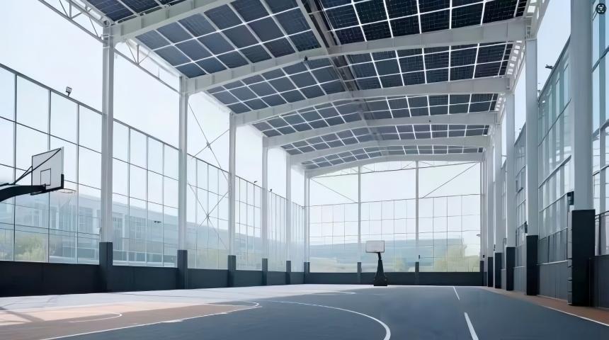 pabell&oacute;n de deportes de baloncesto