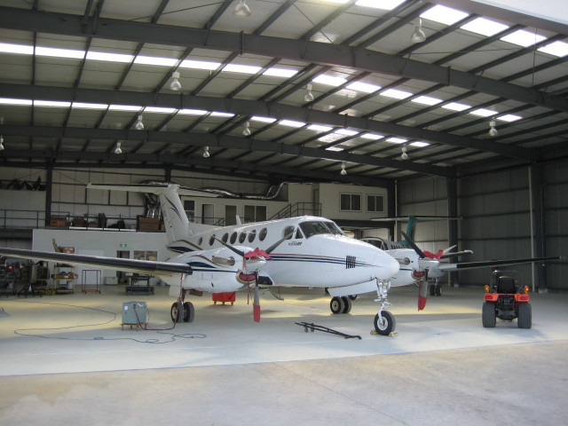 Hangar de aviones estructura de acero resistente al viento